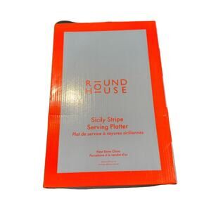 Round House Sicily Stripe Serving Platter